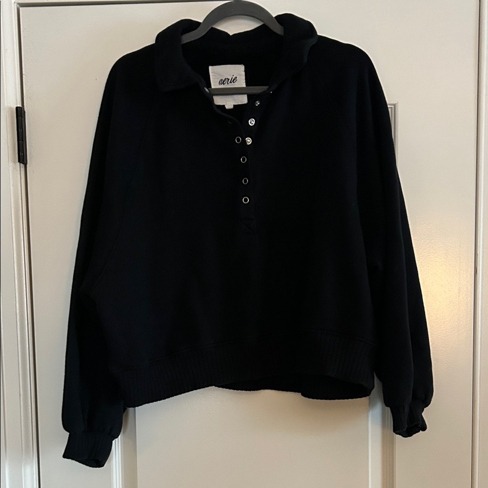 Aerie Black Sweatshirt